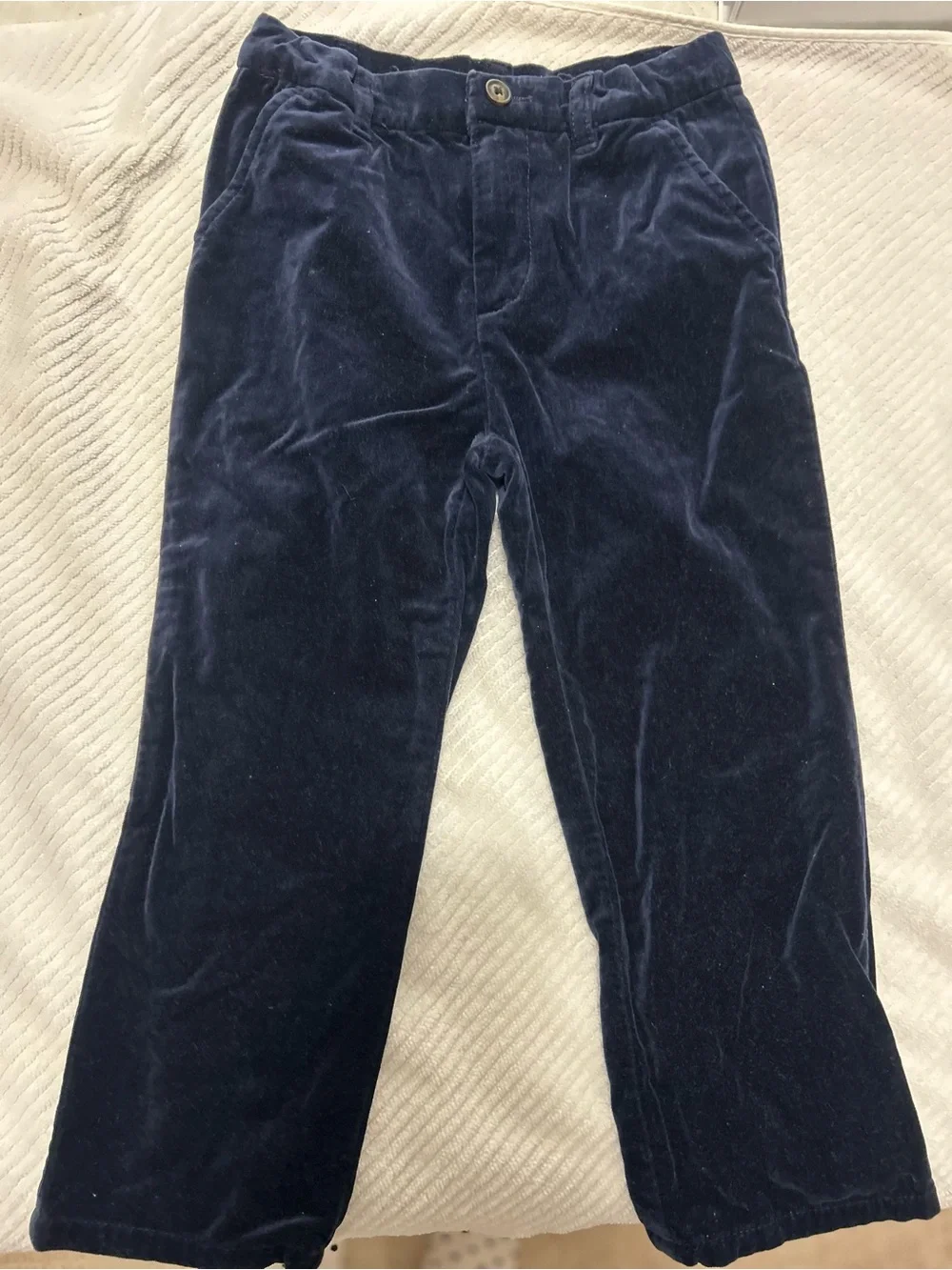 Navy blue corduroy pants and vest set Gymboree size 5T #corduroy #matching